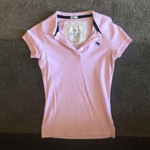 Light Pink Abercrombie Polo